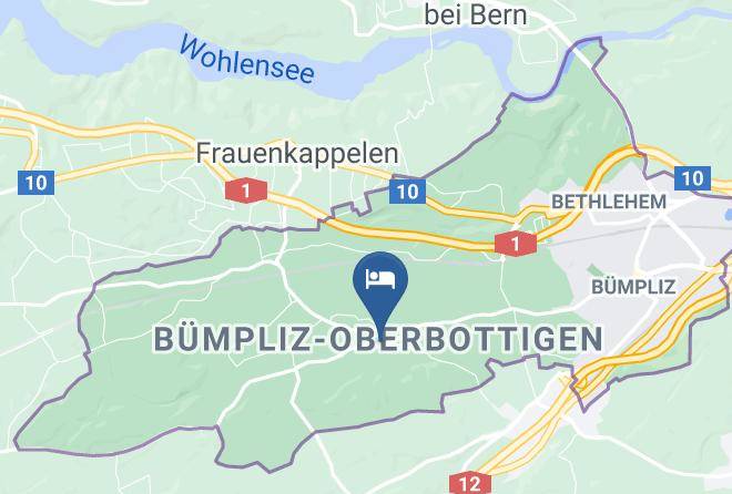 Hotel & Restaurant Baren Oberbottigen Map