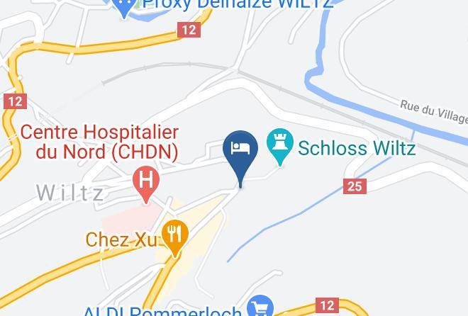 Wiltz - Hotel Restaurant Beim Schlass Maps