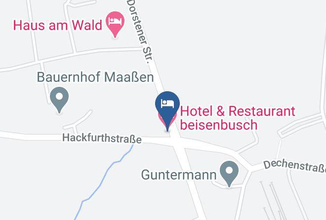 Bottrop - Hotel & Restaurant Beisenbusch Maps