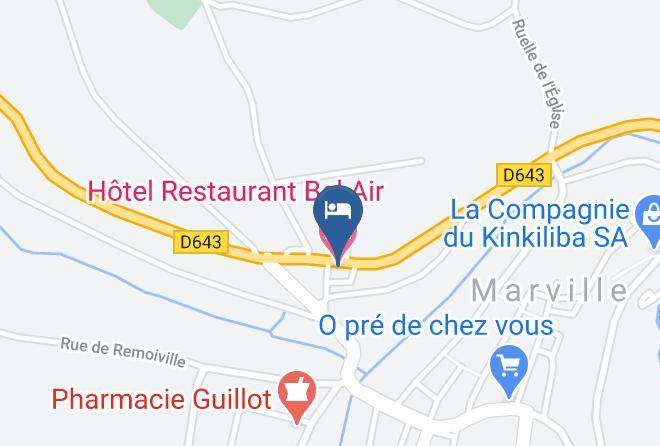 Meuse - Hotel Restaurant Bel Air Maps