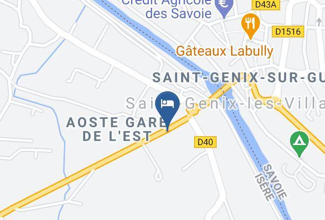 Isere - Hotel Restaurant Bellet Maps
