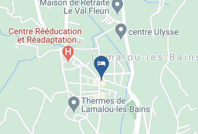 Herault - Hotel Restaurant Belleville Maps