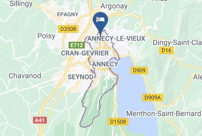 Haute Savoie - Hotel Restaurant Bellevue Maps