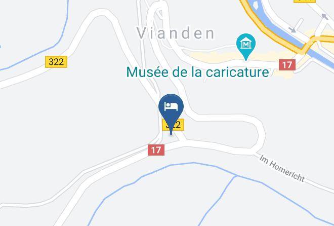 Vianden - Hotel Restaurant Belvedere Maps