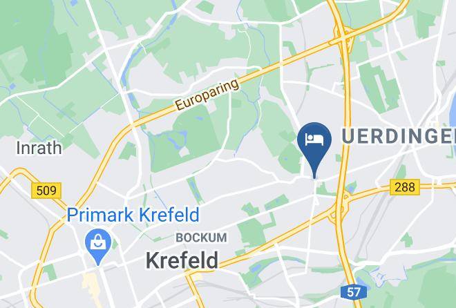 Krefeld - Hotel Restaurant Benger Maps