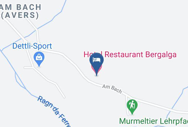 Viamala Region - Hotel Restaurant Bergalga Maps