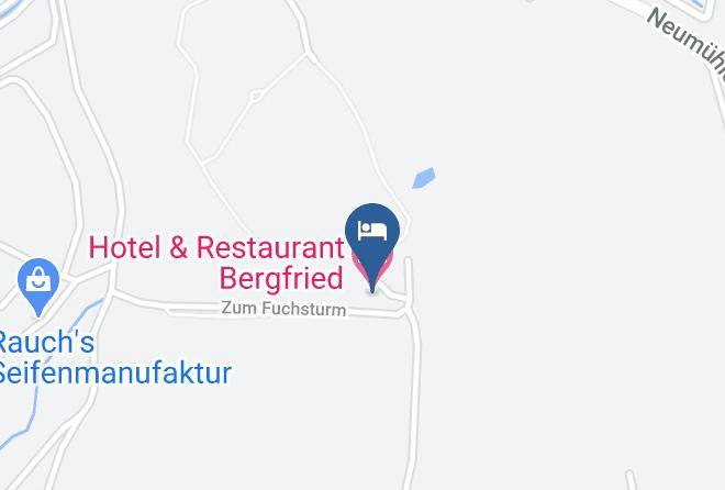 Hotel & Restaurant Bergfried Map