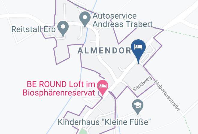 Fulda - Hotel Restaurant Berghof Maps