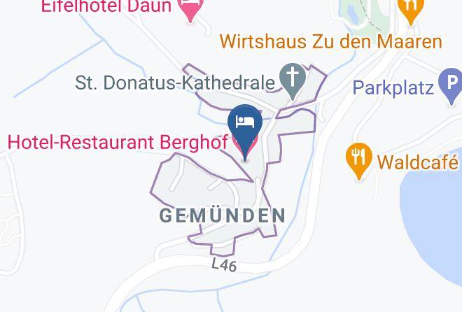 Vulkaneifel - Hotel Restaurant Berghof Maps