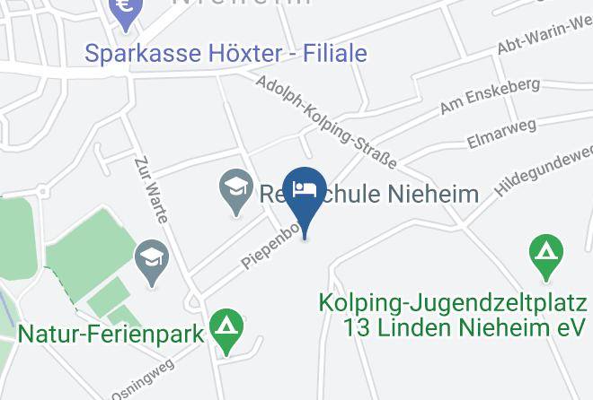 Hoxter - Hotel Restaurant Berghof Maps