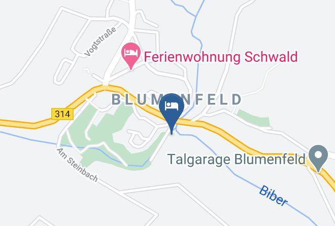Constance - Hotel Restaurant Bibermuhle Maps