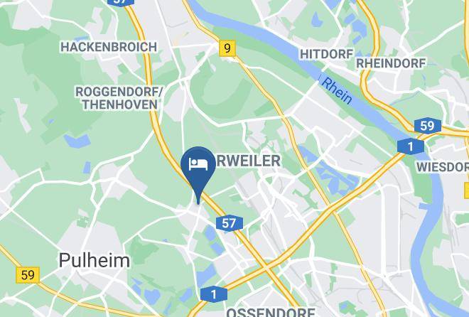 Cologne - Hotel Restaurant Biergarten Goebels Maps