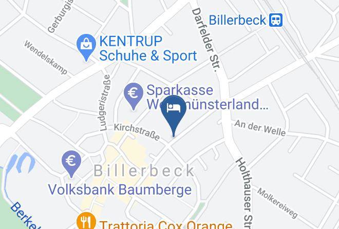 Coesfeld - Hotel Restaurant Billerbecker Hof Maps