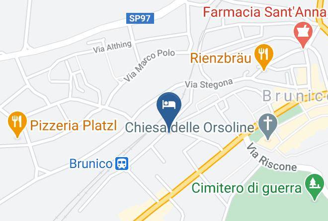 Bolzano - Hotel Restaurant Blitzburg Maps