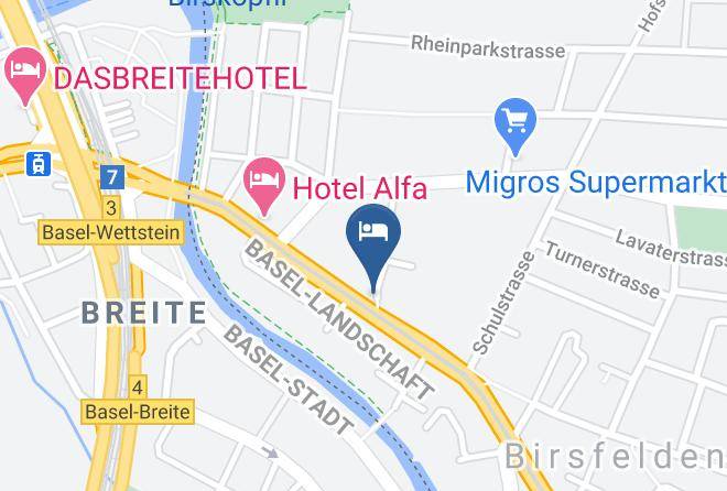 Arlesheim - Hotel Restaurant Blume Maps