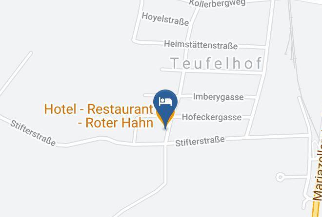 Sankt Polten - Hotel Restaurant Roter Hahn Maps