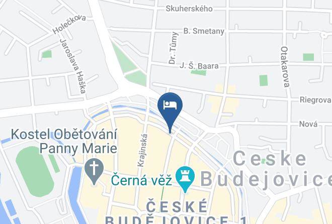 Ceske Budejovice - Restaurace Bohemia Maps