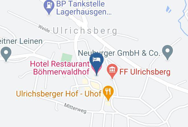 Rohrbach - Hotel Restaurant Bohmerwaldhof Maps