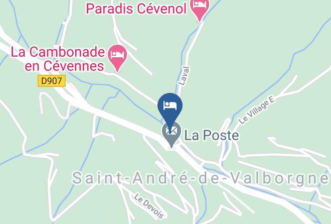 Gard - Hotel Restaurant Bourgade Maps