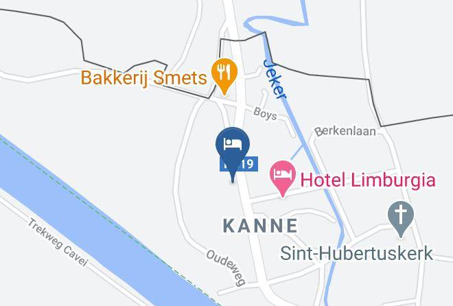 Limburg - Hotel Restaurant Brasserie In Kanne & Kruike Maps