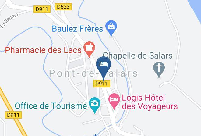 Aveyron - Hotel Restaurant Brasserie L Agapanthe Maps