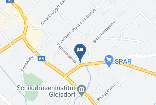 Weiz - Hotel Restaurant Brauner Hirsch Maps