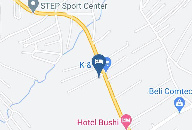 Pristina - Hotel & Restaurant Brilant Maps