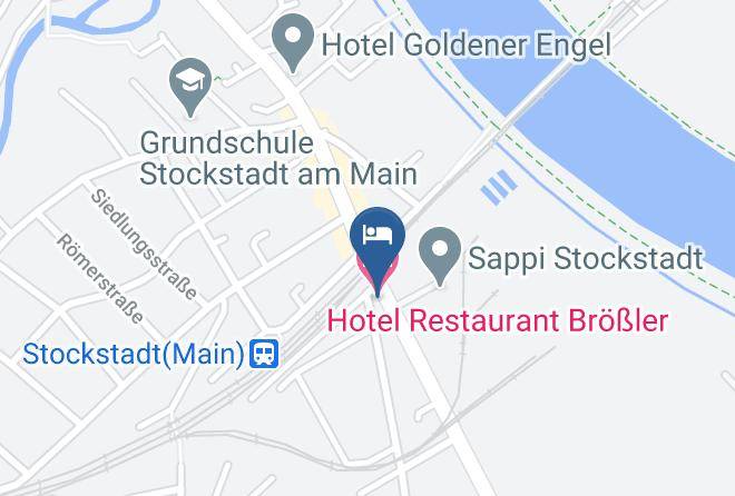 Aschaffenburg - Hotel Restaurant Brosler Maps