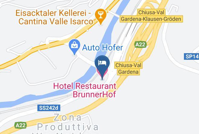 Hotel Restaurant Brunnerhof Map