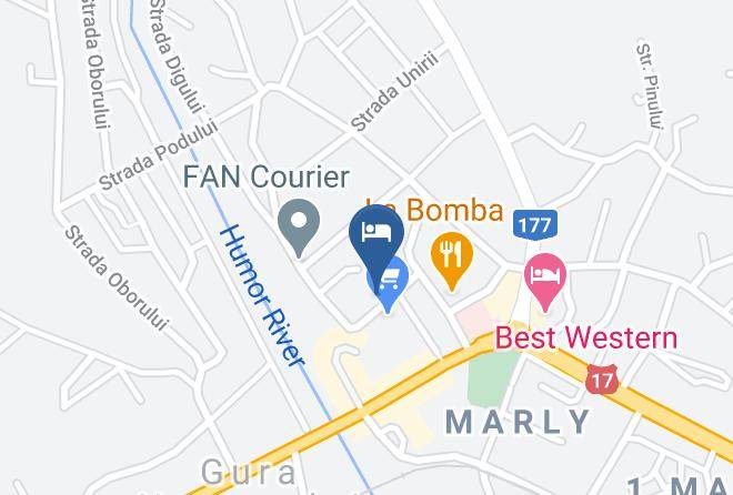 Gura Humorului - Hotel Restaurant Buchenland Maps