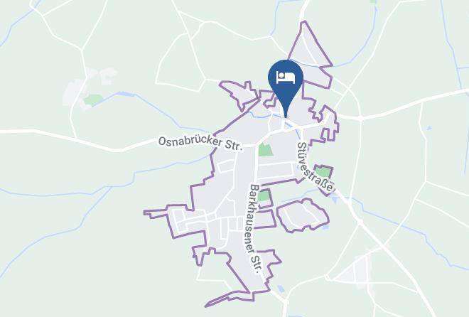 Osnabruck - Hotel & Restaurant Bueraner Hof Maps