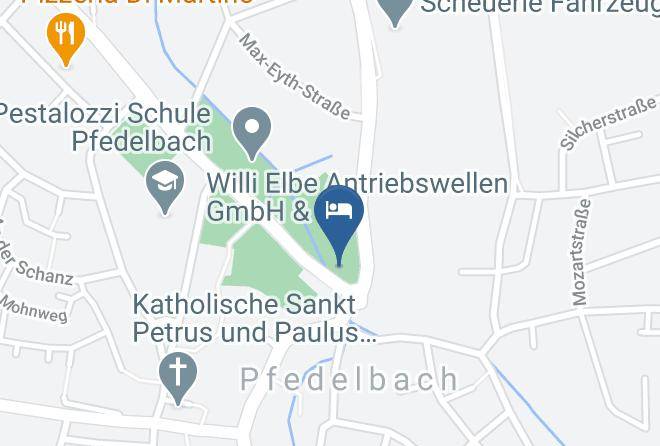 Hohenlohekreis - Hotel Restaurant Burgerstuble Pfedelbach Maps