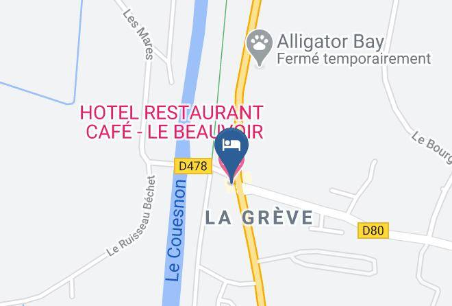 Manche - Hotel Restaurant Cafe Le Beauvoir Maps