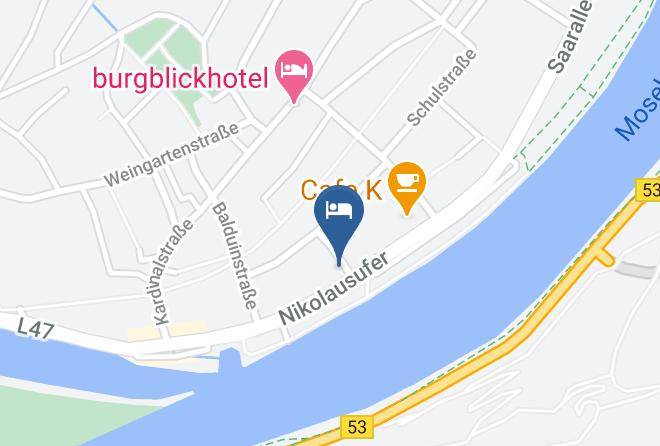 Bernkastel Wittlich - Hotel Restaurant Cafe Rosi Maps
