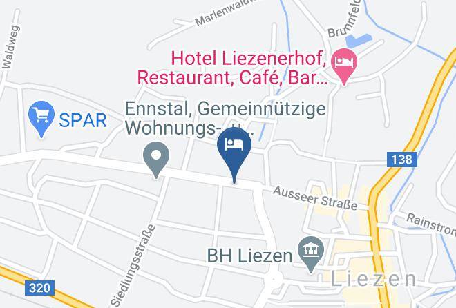 Liezen - Hotel Restaurant Cafe Schnuderl Maps