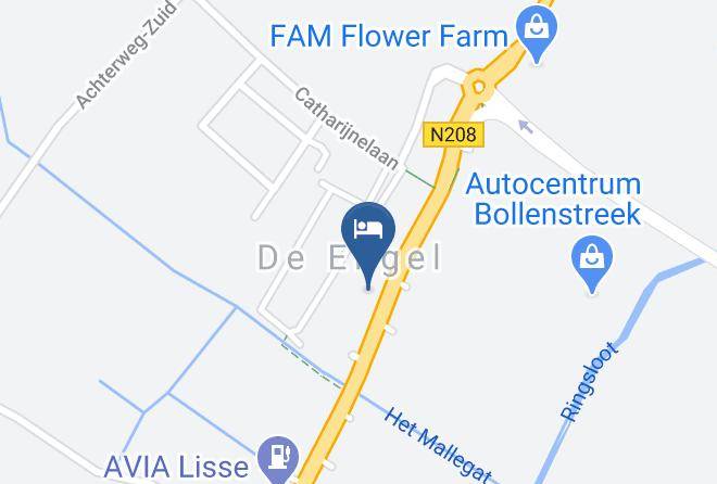Lisse - Hotel Restaurant Cafe Zalen De Engel Maps