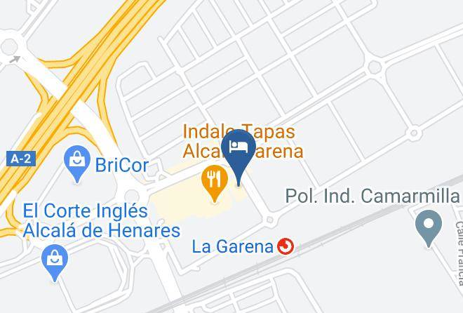 Hotel Campanile Madrid Alcala De Henares Map