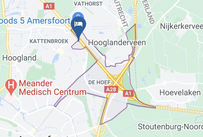 Amersfoort - Hotel Restaurant Campanile Amersfoort Maps