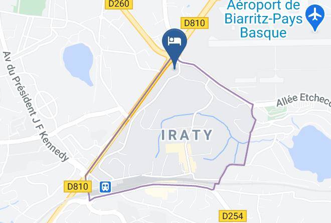 Pyrenees Atlantiques - Hotel Restaurant Campanile Biarritz Maps
