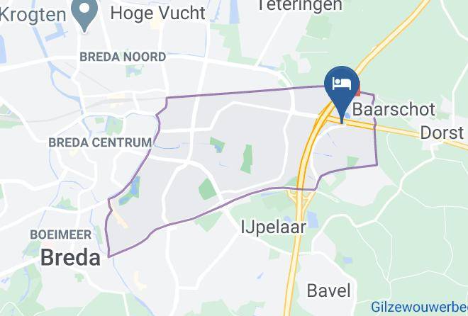 Hotel Restaurant Campanile Breda Map