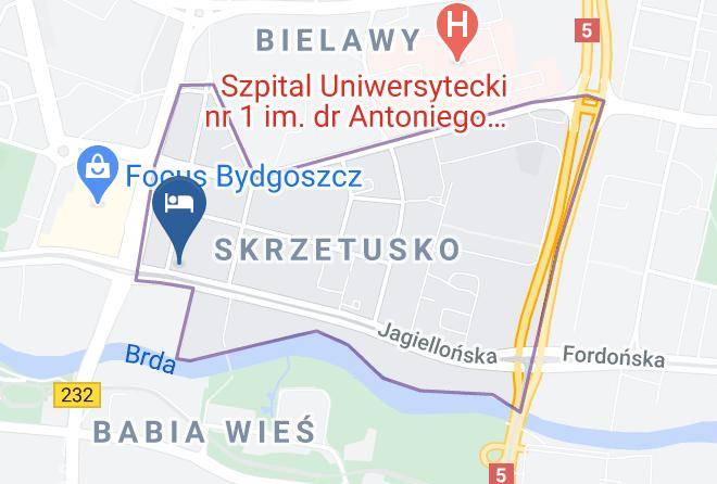 Bydgoszcz - Hotel Restaurant Campanile Bydgoszcz Maps