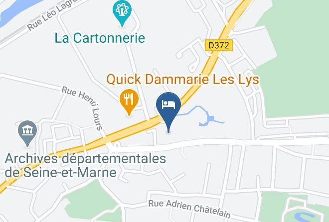 Seine Et Marne - Hotel Campanile Melun Sud Dammarie Les Lys Maps