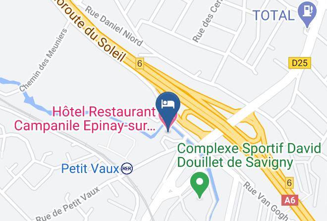 Essonne - Hotel Restaurant Campanile Epinay Sur Orge Maps