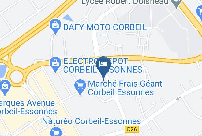 Essonne - Hotel Restaurant Campanile Evry Ouest Corbeil Essonnes Maps