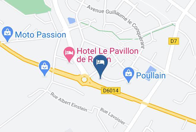 Seine Maritime - Hotel Restaurant Campanile Franqueville Saint Pierre Maps
