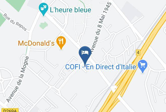 Isere - Hotel Restaurant Campanile Grenoble Universite Saint Martin D'heres Maps