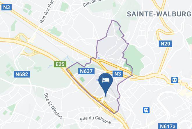 Hotel Restaurant Campanile Liege Map