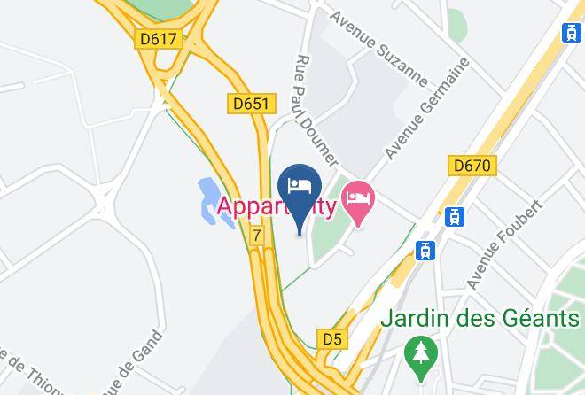 Nord - Hotel Restaurant Campanile Lille Euralille Maps