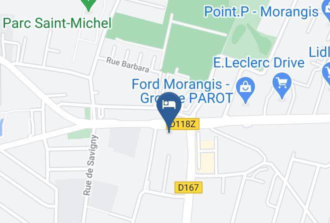 Essonne - Hotel Restaurant Campanile Morangis Maps