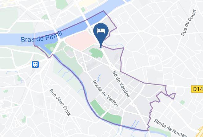 Loire Atlantique - Hotel Restaurant Campanile Nantes Centre Saint Jacques Maps
